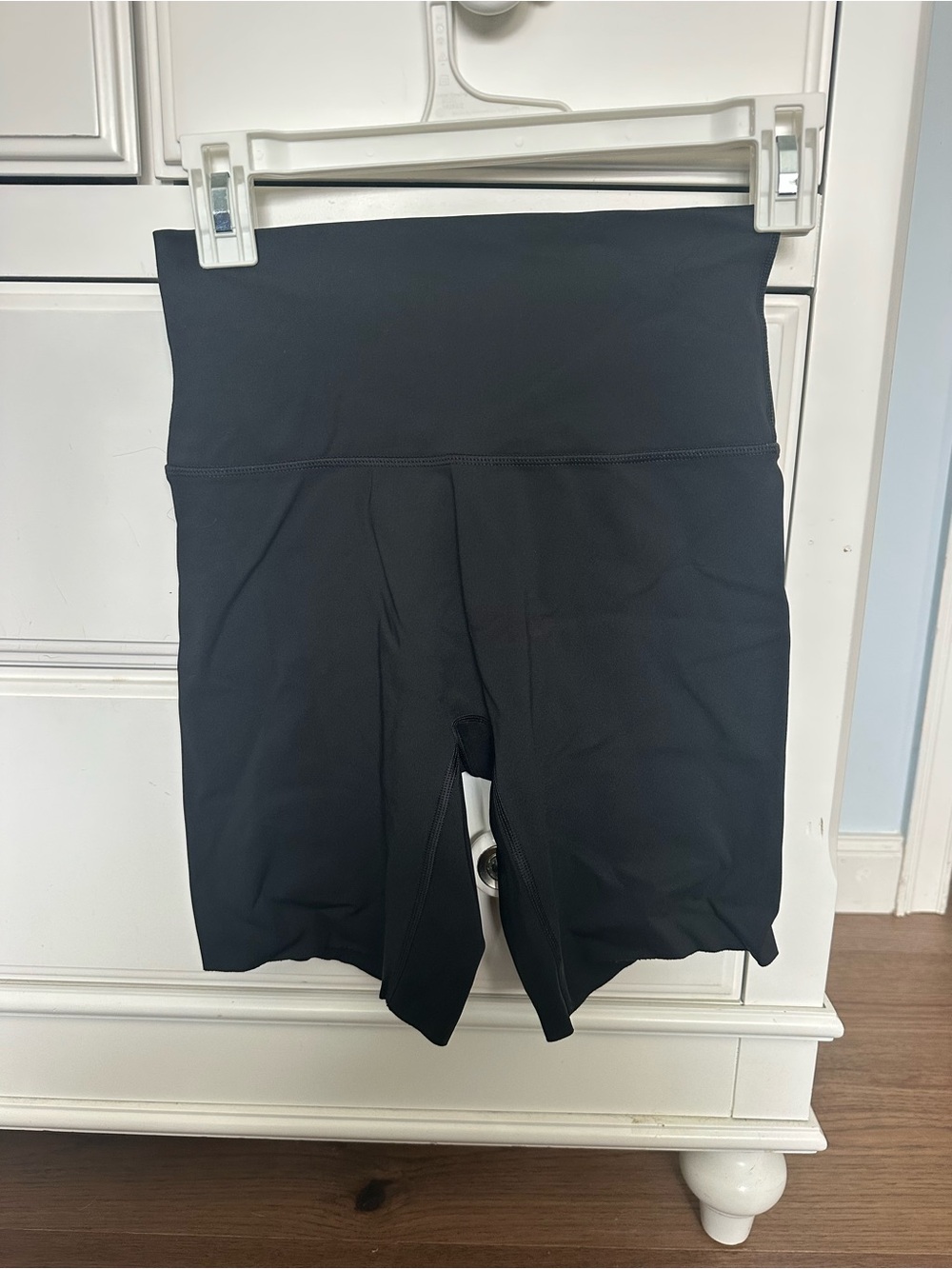 aerie High-Rise Black Athletic Bike Shorts